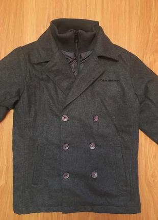 Продам пиджак пальто полупальто на мальчика 9-10 лет