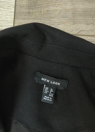 1+1=3!! черная удлиненная накидка пиджак new look4 фото