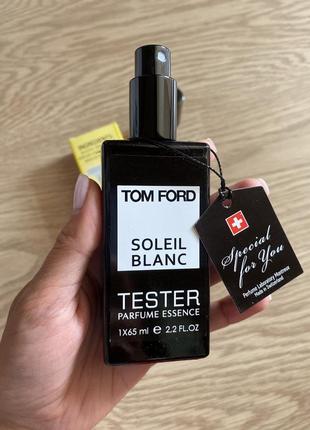 Soleil blanc tom ford тестер швейцария 65мл3 фото