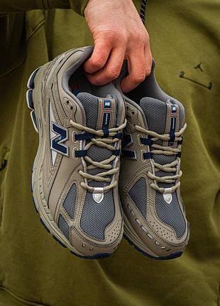Мужские кроссовки new balance 1906r grey haki 40-41-42-43-44-45