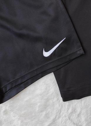 Чорні спортивні шорти чоловічі короткі довгі найк nike dri-fit6 фото