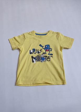 Lupilu. футболка з монстрами на 3-4 роки.2 фото