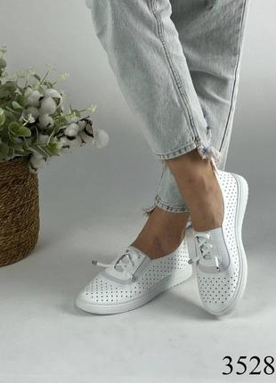 Мокасини з екошкіри