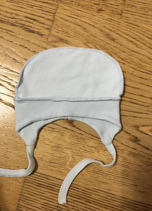 Байковая шапочка для новорожденного1 фото