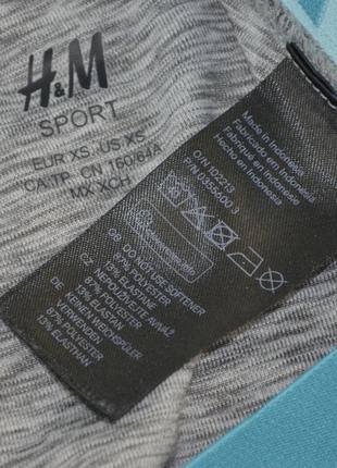 H&m фирменные спортивные мини шорты (xs)2 фото