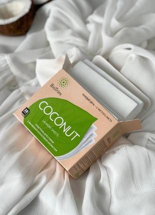 Пластины для стирки biotrim coconut, 38 шт