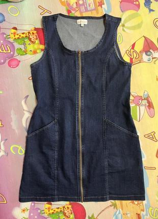 Apricot джинсовий сарафан джинсова сукня м-л