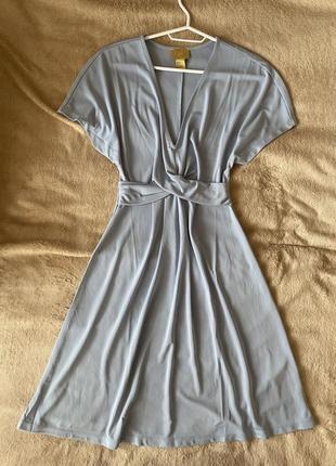 Платье сарафан голубого цвета h&amp;m2 фото