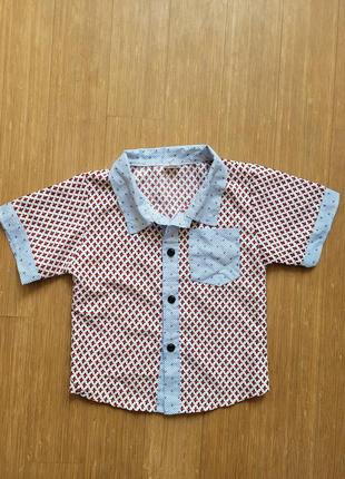 Детская рубашка на 2-3 года