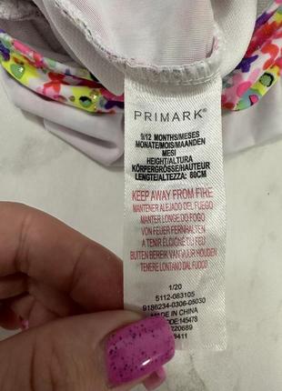 Стильный купальник primark, яркий купальник, плавательный костюм3 фото