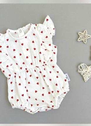 Ромпер из муслина