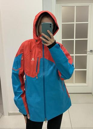 Жін софтшельна штормова куртка salomon сlima pro storm size l