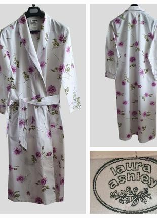 Халат  женский хлопок  laura  ashley