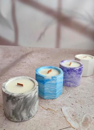 Ароматические соевые свечи