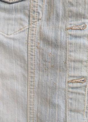 Пиджак джинсовый стрейковый короткий, производитель туречки6 фото