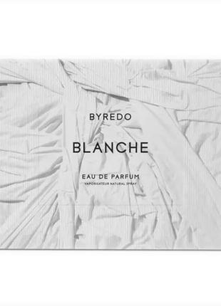 Byredo blanche парфюмированная вода, лимитка 2021