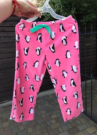 Новые флисовые штаны carters на рост 104 см