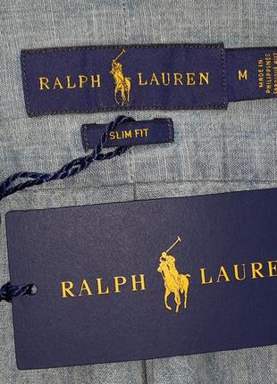 Новая мужская джинсовая рубашка ralph lauren3 фото