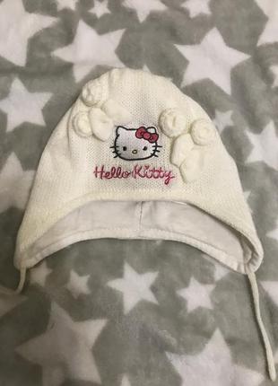 Шапочка hello kitty