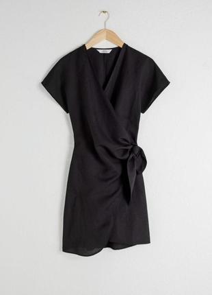 Платье linen blend System mini dress / 34,36, 382 фото