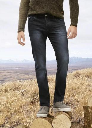 Livergy джинси прямі однотонні темно-сині розмір 48