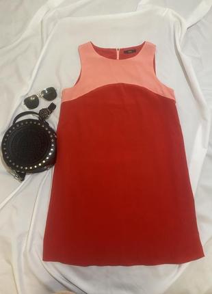 Красное платье трапеция от м&amp;s4 фото