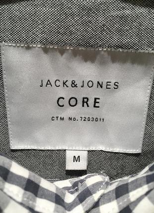 Jack & jones сорочка чоловіча нова в клітинку slim fit бавовна оригінал m2 фото