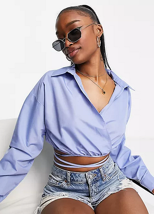 Укороченная рубашка missguided s-m