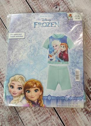 Купальный костюм с уф защитой lupilu frozen74-80 германия5 фото