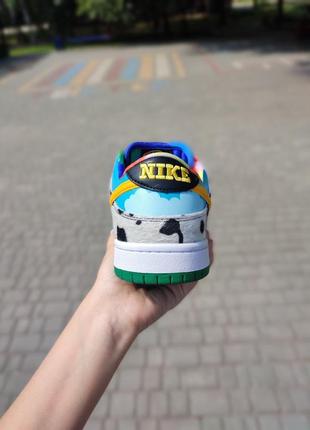 Стильные женские спортивные кроссовки найк nike sb dunk, в ярком цвете кожаные/кожа-женская обувь9 фото