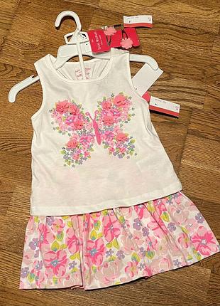 Яркий дизайнерський костюм на девочку 5-6 лет/ рост 110-116 см
