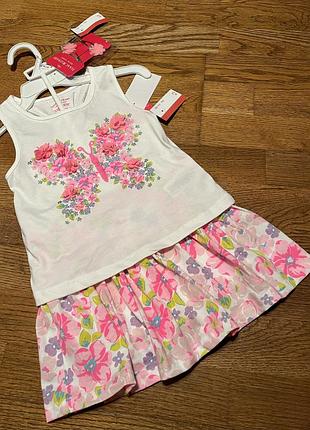 Яркий дизайнерський костюм на девочку 5-6 лет/ рост 110-116 см2 фото
