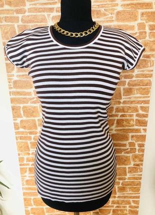 Брендова футболка marc cain в полоску оригінал