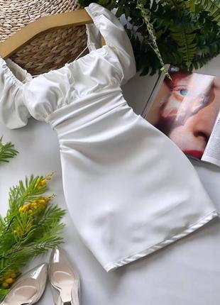 Платье мини со шнуровкой на спине сборка на груди платье короткая черная зеленая розовая трендовая в стиле зара zara5 фото