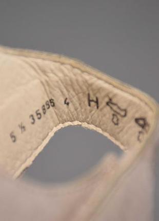 Semler fanny босоножки сандалии эспадрильи женские кожаные на платформе нижняя оригинал 38.5 р/25см7 фото