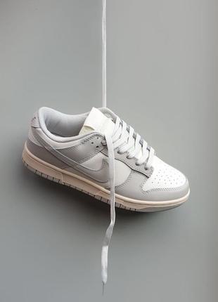 Кросівки nike sb dunk •ivory grey•