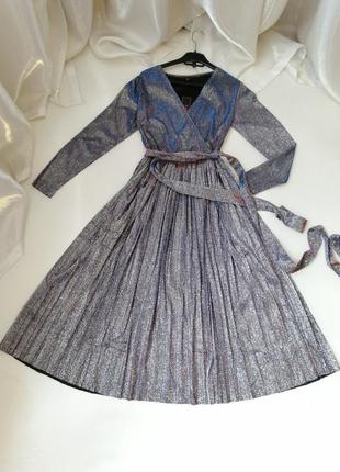⛔✅ гарне плаття з люрексом3 фото