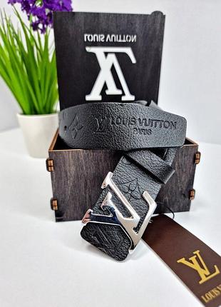 Ремень пояс кожаный в стиле louis vuitton / ремінь пояс в стилі louis vuitton