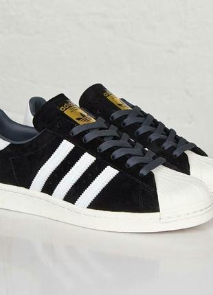 Стильные мужские кроссовки adidas originals superstar 80s deluxe suede