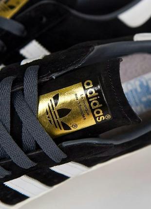 Стильные мужские кроссовки adidas originals superstar 80s deluxe suede8 фото