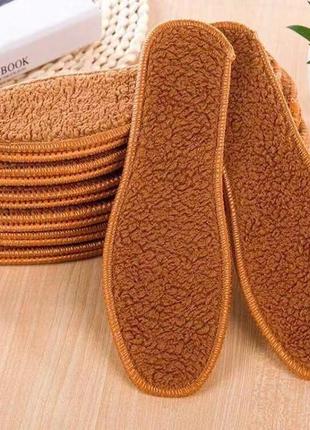 Теплые стельки для обуви из искусственной альпаки ugg 27 см 03670