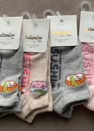 Носки для девочки туречковый хлопок katamino