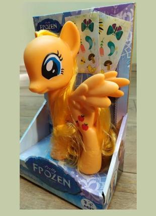 Фигурка единорог my little pony пони-пегас эпл джек 23 см 03893