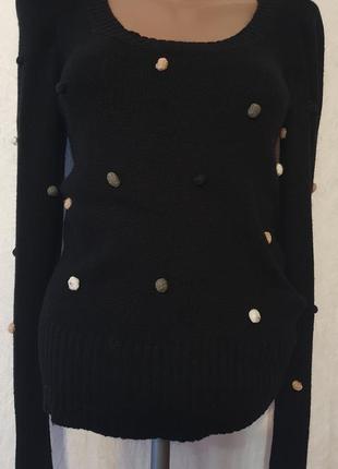 Кофта светер блуза  тепла з глибоким вирізом осінь- весна ідеальна базова
