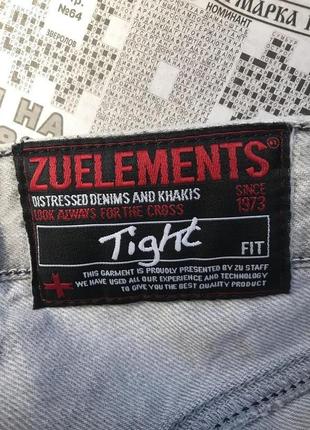 Фирменные итальянские джинсы zuelements оригинал7 фото