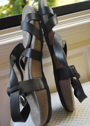 Кожаные шлепанцы сандали сандалии timberland р. 11 m на р. 45 29 см4 фото