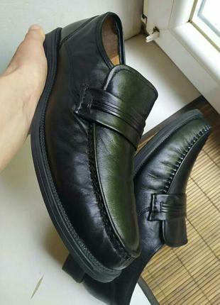 Новые мужские туфли пенные лоферы clarks hail work6 фото