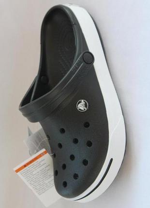 Crocs crocband ii clog black/black men ́s 6, women ́s 8 стелька-24 см