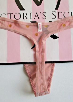 Pink трусики victoria’s secret2 фото