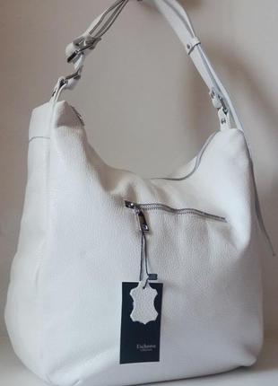 Замечательная женская сумка из натуральной кожи для повседневного использования белый6 фото